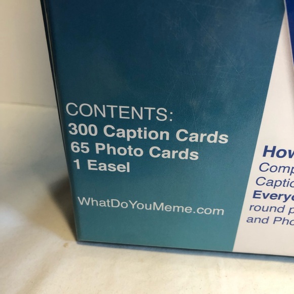 WHAT DO YOU MEME? FAMILY EDITION Complete Game 365 Cards + Easel - Picture 6 of 10